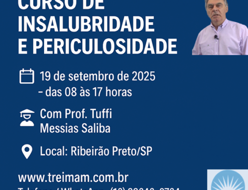 Curso de Perícias de Insalubridade e Periculosidade – Ribeirão Preto – 19/setembro/2025