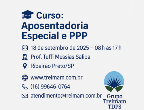 Curso: Aposentadoria Especial e PPP – Ribeirão Preto/SP – 18 setembro 2025