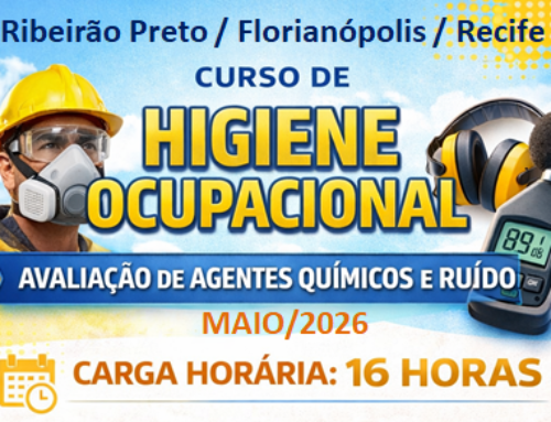 Curso: Higiene Ocupacional – Agentes Químicos e Ruído – maio de 2026